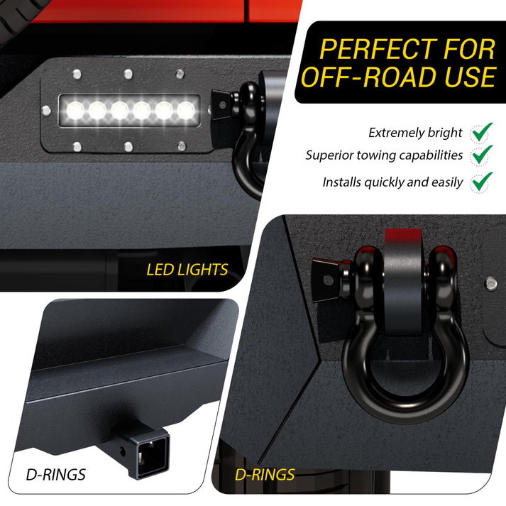 Wrangler JK Rear Bumper - Feature 1