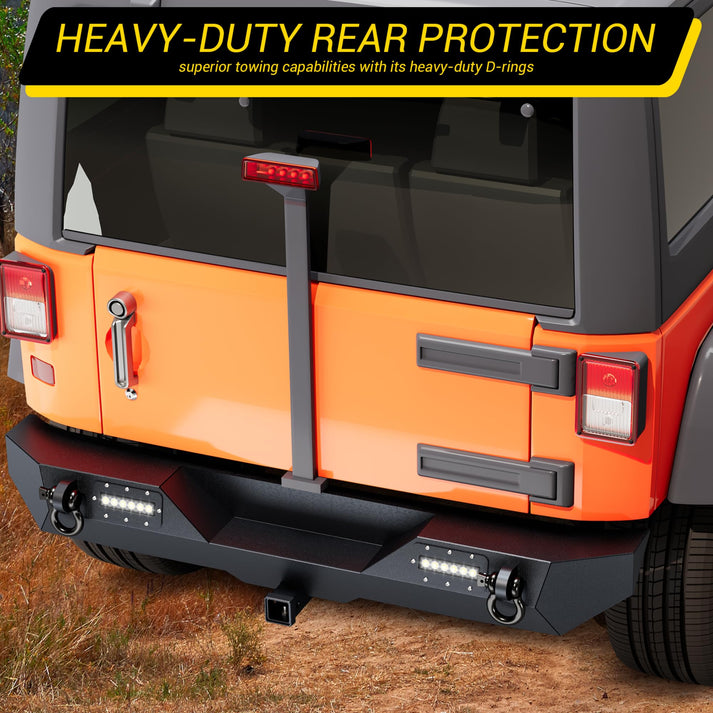 Wrangler JK Rear Bumper - Feature 1